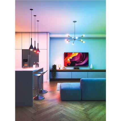 ΣΕΤ 3x Λάμπα LED RGBW Dimmable ESSENTIALS A60 E27/8,5W/230V CRI 90 2700-6500K Wi-Fi - Nanoleaf