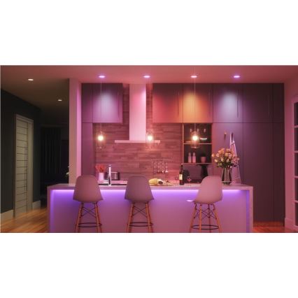 ΣΕΤ 3x Λάμπα LED RGBW Dimmable ESSENTIALS A60 E27/8,5W/230V CRI 90 2700-6500K Wi-Fi - Nanoleaf