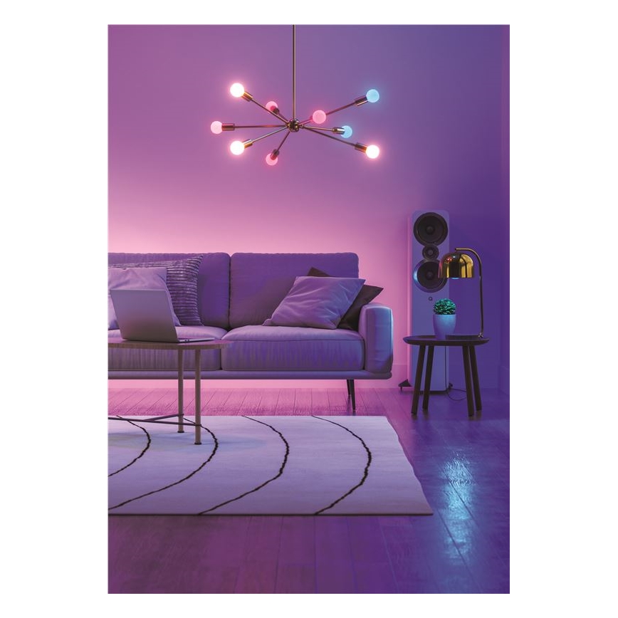 ΣΕΤ 3x Λάμπα LED RGBW Dimmable ESSENTIALS A60 E27/8,5W/230V CRI 90 2700-6500K Wi-Fi - Nanoleaf
