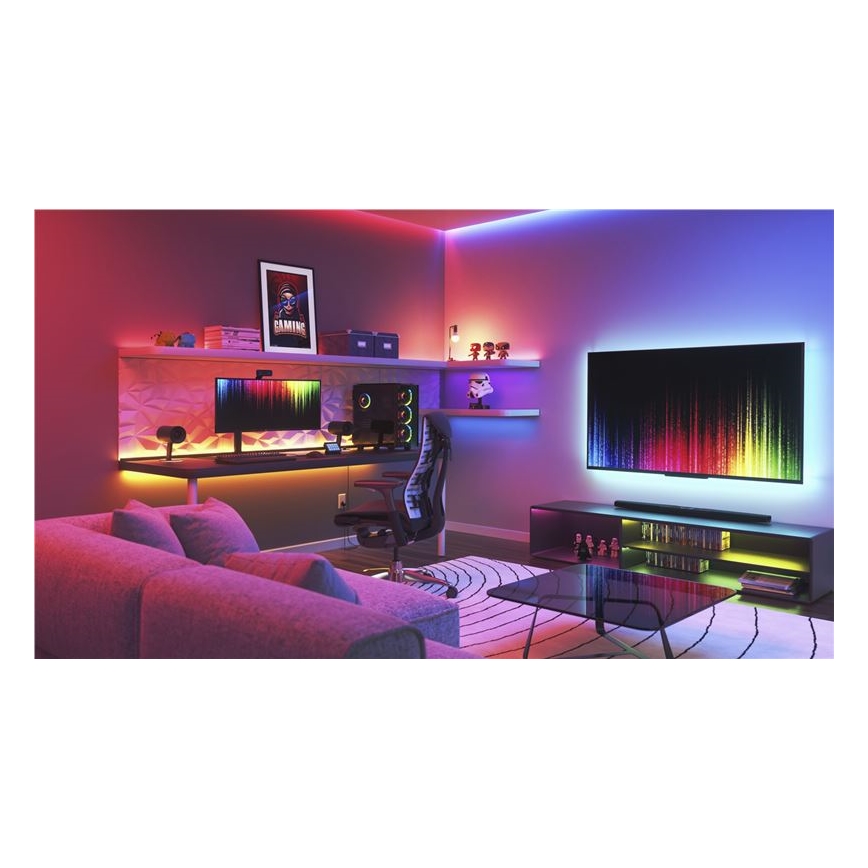 Nanoleaf - Ταινία LED RGBW Dimmable ESSENTIALS 2700-6500K Wi-Fi 2m