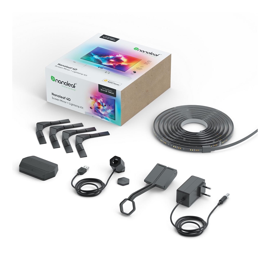 Nanoleaf - Σετ για 4D screen mirroring + Lightstrips basic σετ 4m 65''
