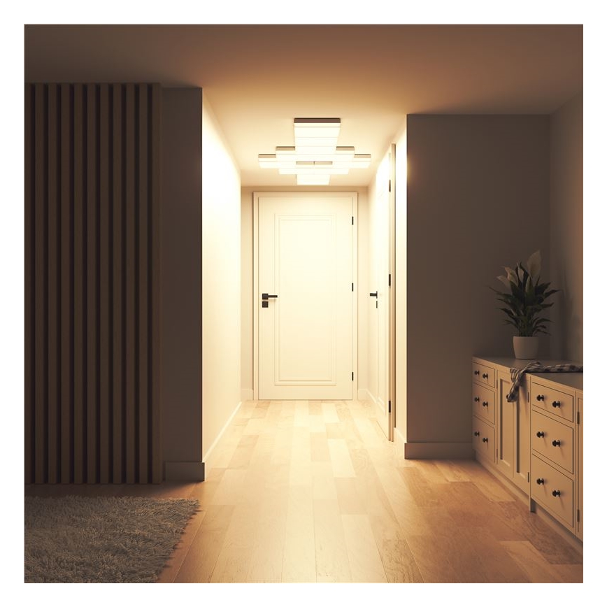 Nanoleaf - ΣΕΤ 3x RGBW Φωτιστικό οροφής dimming SKYLIGHT 1xLED/18W/230V + 2xLED/16W/230V 2700-6500K Wi-Fi