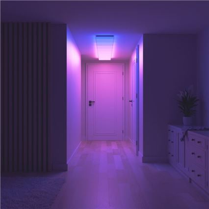 Nanoleaf - Σετ 3x LED RGBW, ρυθμιζόμενα φωτιστικά οροφής SKYLIGHT LED/18W/230V + 2x LED/16W/230V 2700-6500K Wi‑Fi