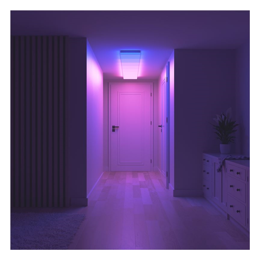 Nanoleaf - ΣΕΤ 3x RGBW Φωτιστικό οροφής dimming SKYLIGHT 1xLED/18W/230V + 2xLED/16W/230V 2700-6500K Wi-Fi
