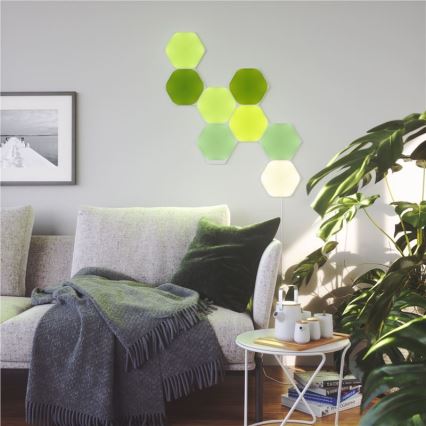 Nanoleaf - ΣΕΤ 15x LED RGB Ρυθμιζόμενο πάνελ LED/2W/230V 1200-6500K Wi-Fi