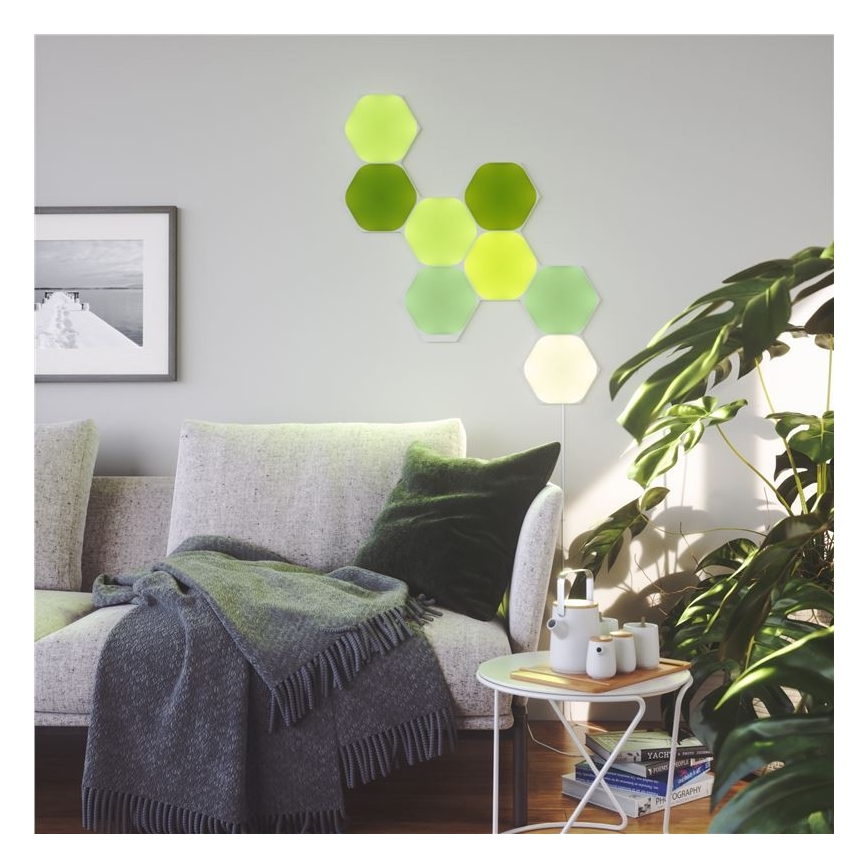 Nanoleaf - ΣΕΤ 15x LED RGB Ρυθμιζόμενο πάνελ LED/2W/230V 1200-6500K Wi-Fi