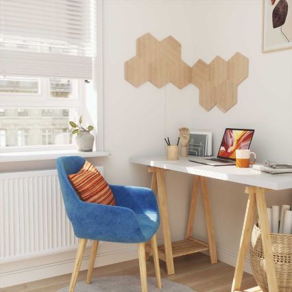 Nanoleaf - ΣΕΤ 3x  Πάνελ ντιμαριζόμενα LED HEXAGONS LED/2W/230V Wi-Fi