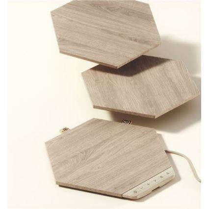 Nanoleaf - ΣΕΤ 3x  Πάνελ ντιμαριζόμενα LED HEXAGONS LED/2W/230V Wi-Fi