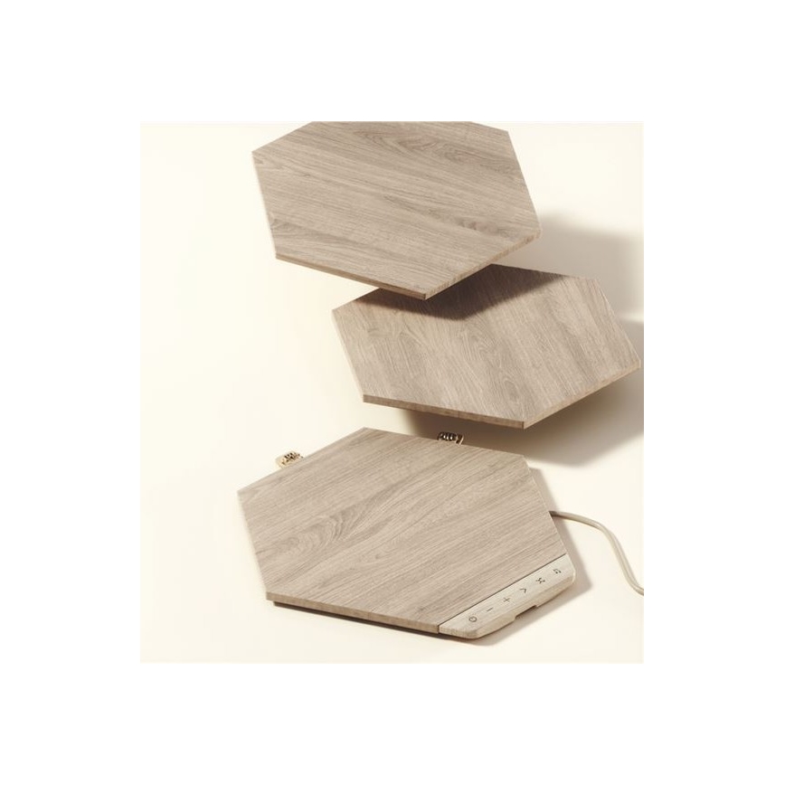 Nanoleaf - ΣΕΤ 3x  Πάνελ ντιμαριζόμενα LED HEXAGONS LED/2W/230V Wi-Fi