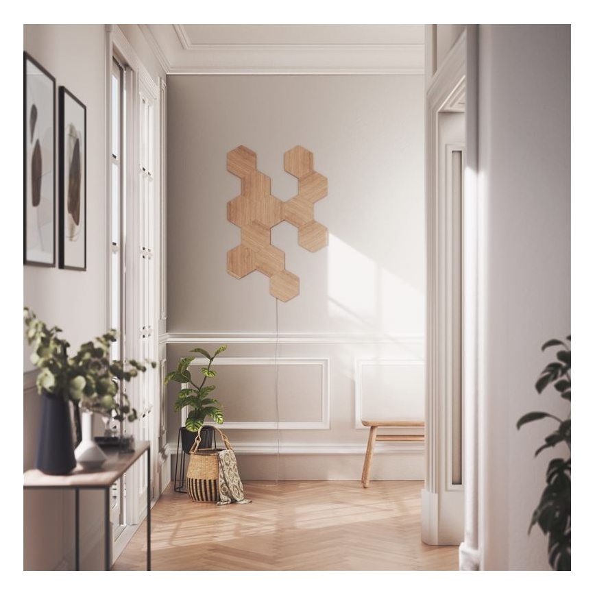 Nanoleaf - ΣΕΤ 13x Πάνελ ντιμαριζόμενα LED HEXAGONS LED/2W/230V Wi-Fi