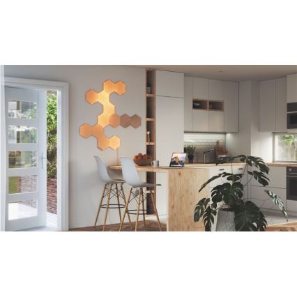 Nanoleaf - ΣΕΤ 13x Πάνελ ντιμαριζόμενα LED HEXAGONS LED/2W/230V Wi-Fi