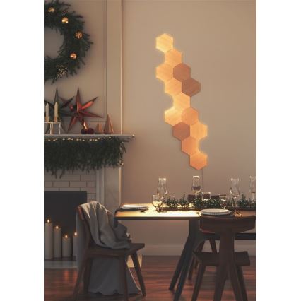 Nanoleaf - ΣΕΤ 13x Πάνελ ντιμαριζόμενα LED HEXAGONS LED/2W/230V Wi-Fi