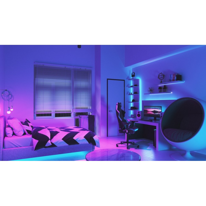 Nanoleaf - LED RGB ταινία επέκτασης ντιμαριζόμενη ESSENTIALS 1 m LED/23W/230V