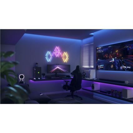 Nanoleaf - Σετ προέκτασης 3x LED RGBW Dimming rail LINES LED/2W/230V 1200-6000K Wi-Fi