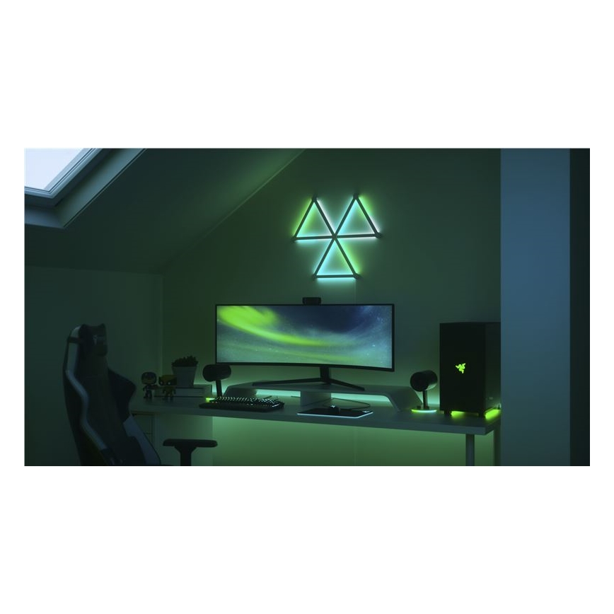 Nanoleaf - ΣΕΤ 9x LED RGBW Ράγες ντιμαριζόμενες LINES LED/2W/230V 1200-6000K Wi-Fi