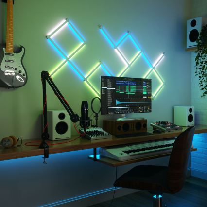 Nanoleaf - Σετ επέκτασης 3x Έξυπνες μπάρες φωτισμού LED RGBW Dimmable LED/2W/230V 1200-6000K Wi-Fi