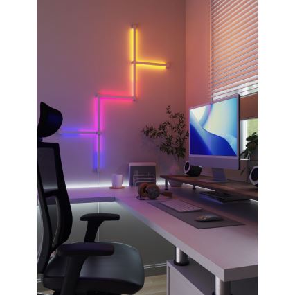 Nanoleaf - Σετ επέκτασης 3x Έξυπνες μπάρες φωτισμού LED RGBW Dimmable LED/2W/230V 1200-6000K Wi-Fi