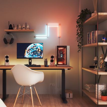 Nanoleaf - ΣΕΤ 4x LED RGBW Μπάρες φωτισμού ντιμαριζόμενες LINES LED/2W/230V 1200-6000K Wi-Fi