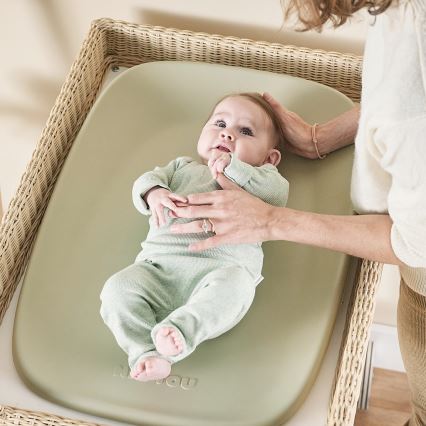 Nattou - Αλλαξιέρα SOFTY 50x70 cm πράσινο