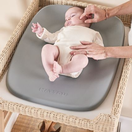 Nattou - Αλλαξιέρα SOFTY 50x70 cm γκρι