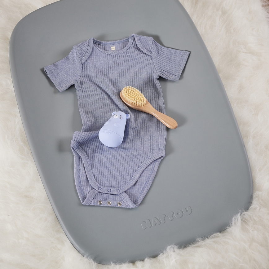 Nattou - Αλλαξιέρα SOFTY 50x70 cm γκρι