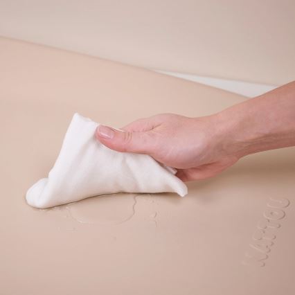 Nattou - Απαλό υπόστρωμα για αλλαξιέρα SOFTY 50x70 cm, καφέ