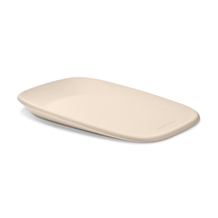 Nattou - Καλάθι για πάνες και υπόστρωμα αλλαγής SOFTY 50x70 cm μπεζ