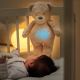 Nattou -Λούτρινο αρκουδάκι με φως, λευκούς ήχους & μελωδίες SLEEPY BEAR 4σε1 μπεζ