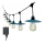 Ηλιακά λαμπάκια LED 15xLED/0,2W/3,7V 15,6 m 3000K IP44 2400 mAh