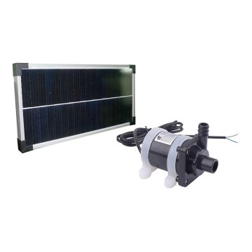 Ηλιακή αντλία με φωτοβολταϊκό πάνελ, 900 l/ώρα, 20 W