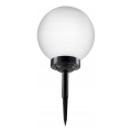Ηλιακή λάμπα LED/1,2V 6500K 200 mAh Ø 25 cm IP44 λευκό/μαύρο