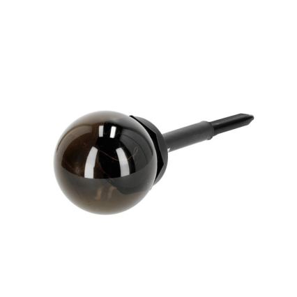 Ηλιακή λάμπα LED GLEAM LED/1,2V 3000K IP44 40 mAh φιμέ/μαύρο