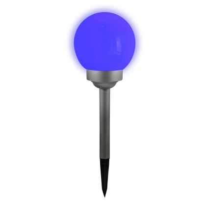 Ηλιακή λάμπα LED RGB BALL LED/0,2W/AA 1,2V/600mAh IP44