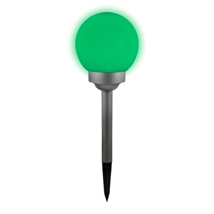 Ηλιακή λάμπα LED RGB BALL LED/0,2W/AA 1,2V/600mAh IP44