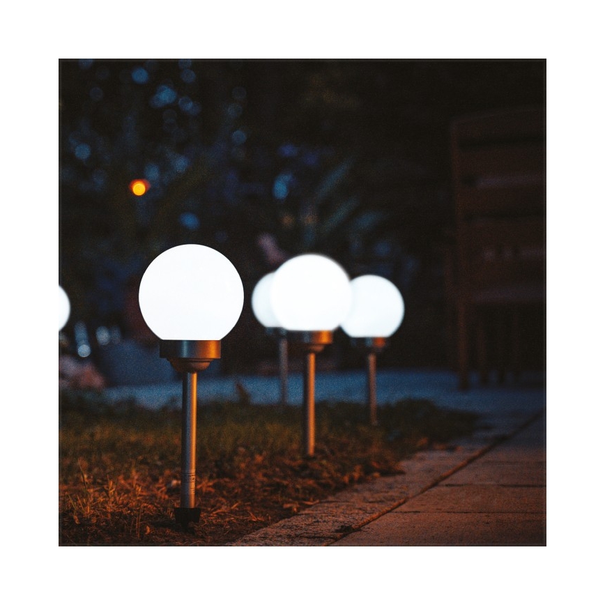 Ηλιακή λάμπα LED SPHERE 1,2V 4000K IP44 200 mAh Ø 20 cm