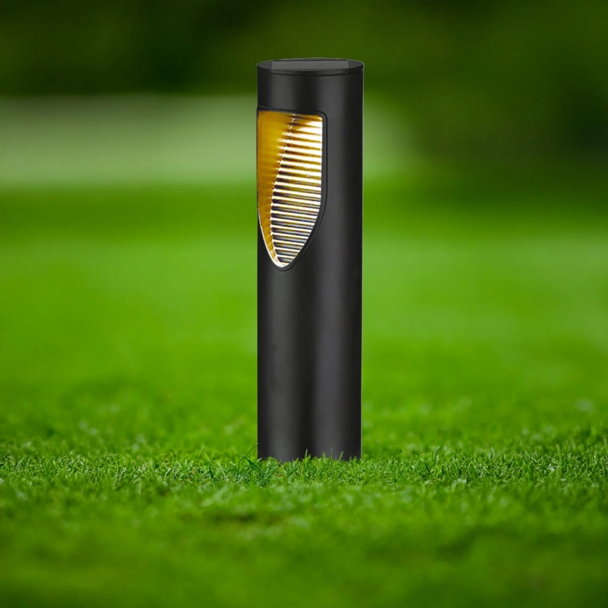 Ηλιακό φωτιστικό LED ADDIS LED/1,2V 600 mAh IP44 μαύρο