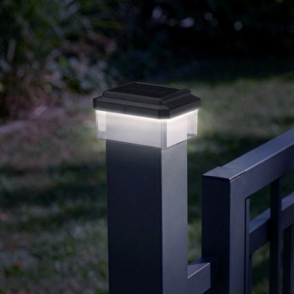 Ηλιακό φωτιστικό LED ELVO LED/4,5W/1,2V 300 mAh IP44 μαύρο