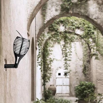 Ηλιακό φωτιστικό LED FLAME 4 σε 1 LED/0,45W/3,7V IP44 500 mAh