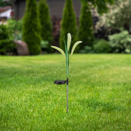 Ηλιακό φωτιστικό LED FLORA LED/1,2V 3000K 600 mAh IP44 μαύρο