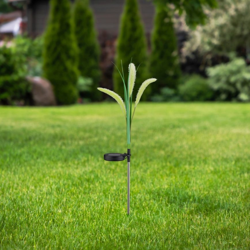 Ηλιακό φωτιστικό LED FLORA LED/1,2V 3000K 600 mAh IP44 μαύρο