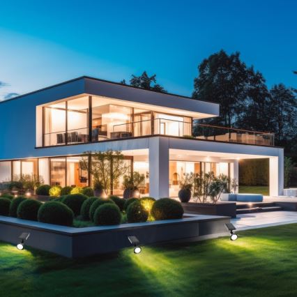 Ηλιακό φωτιστικό LED LANCE LED/3,7V 6000K IP44 1500 mAh