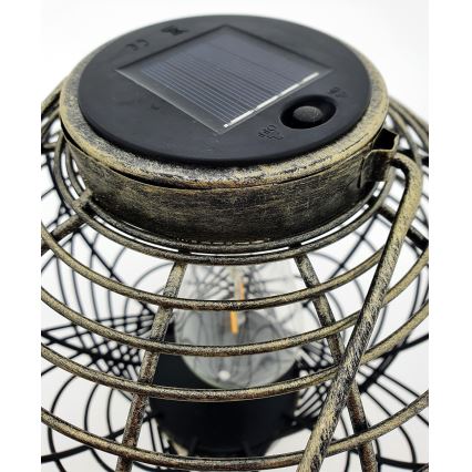 Ηλιακό φωτιστικό LED LUISA 1xE27/1,2V 600 mAh IP44