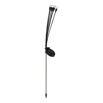 Ηλιακό φωτιστικό LED MULTI LED/0,06W/1,2V 150 mAh IP44 μαύρο