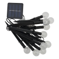 Ηλιακό φωτιστικό LED RGB, 10xLED/1,2V, 300 mAh, IP44, μαύρο