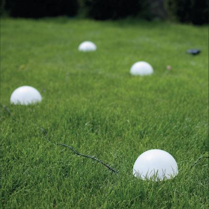 Ηλιακό φωτιστικό LED RGB HEMI LED/0,1W/1,2V 600 mAh IP44 λευκό