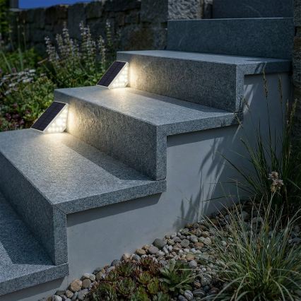 Ηλιακό φωτιστικό LED με αισθητήρα ARI LED/4,5W/3,7V 600 mAh IP44 λευκό