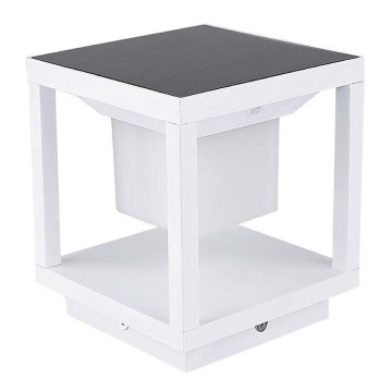 Ηλιακό φωτιστικό LED με αισθητήρα LED/2W/5,5V 3000K IP65 2600 mAh λευκό