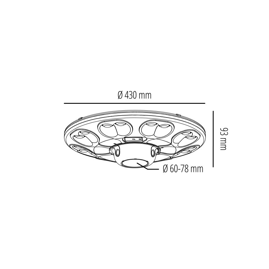Ηλιακός λαμπτήρας δρόμου LED με αισθητήρα LUVIA LED/15W/3,2V 6500K IP54 5400 mAh + τηλεχειριστήριο