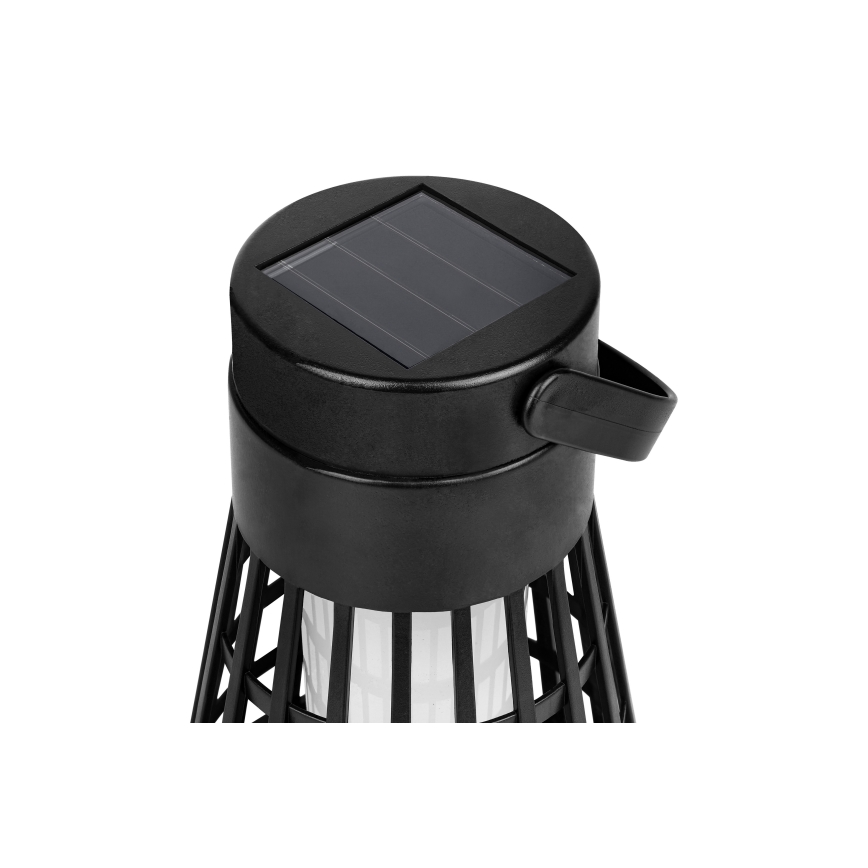 Ηλιακό φωτιστικό με αισθητήρα 2 σε 1 LED/1W/3,7V IP54 300 mAh μαύρο