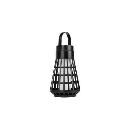 Ηλιακό φωτιστικό με αισθητήρα 2 σε 1 LED/1W/3,7V IP54 300 mAh μαύρο